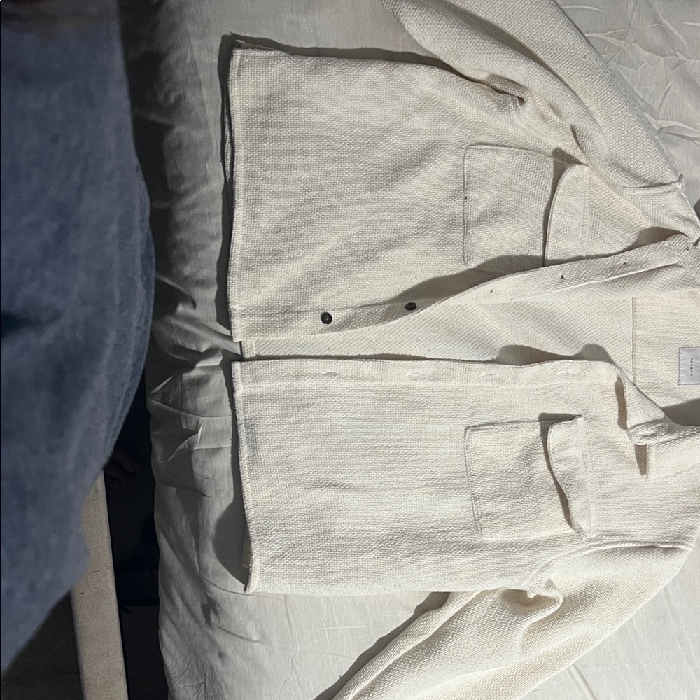 PacSun Cream Textured Jacket